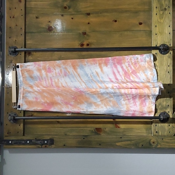 YOUNG FABULOUS & BROKE PALAZZO MULTICOLOR WIDE LEG PANTS SIZE XS - Picture 4 of 10